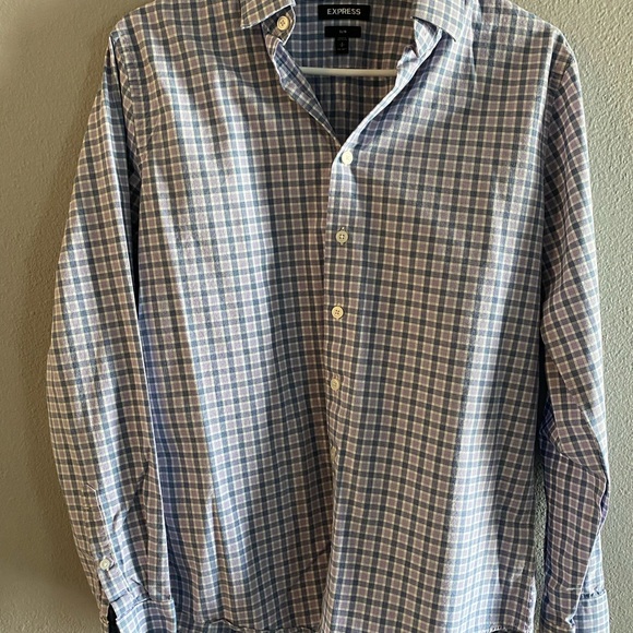 American Eagle Long Sleeve Button Down Men’s Shirt - Picture 5 of 5